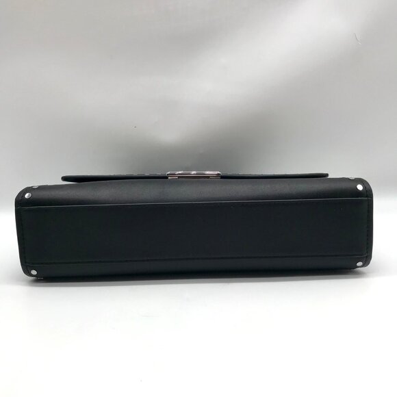 Michael Kors Black Leather Ludlow Convertible Shoulder Bag - Picture 5 of 11